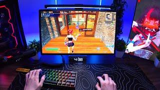 Relaxing 240Hz POV Fortnite Gameplay + Keyboard & Mouse Sounds ASMR