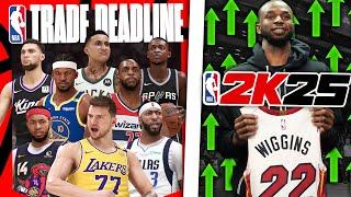 7th ROSTER UPDATE NBA 2K25 *TRADE DEADLINE*
