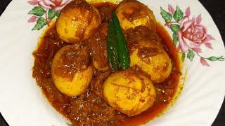 Bengali Egg Kalia Recipe | ডিমের কালিয়া | Anda Curry | Egg Curry | Very Easy & Quick Egg Recipe