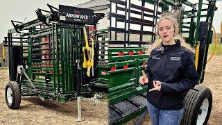 New Arrowlock 88 Series Cattle Chute! - Win our old chute!