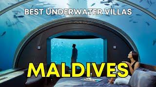 Underwater villas - enjoying Maldives