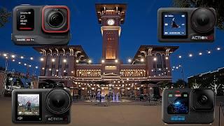 Who's the KING of low light now ? Action 5 Pro, Ace Pro, Action 4 and Hero 12