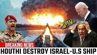 Netanyahu FRUSTATED! H0uthis Launch Crazy Missile, Destroying Enemy Ship in 3 Seconds!