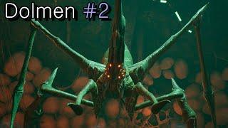 [Dolmen] 최신작 Dolmen 돌멘.. #2 1Stage Boss. Sniper 모드 장착된 SF 소울라이크