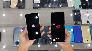 iPhone vs Asus Rog Phone 5  #iphone12 #asusrogphone5