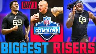 2025 NFL Draft Risers | NFL Combine Day 1 Winners & losers