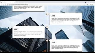 How to make a TimeLine | HTML and | CSS