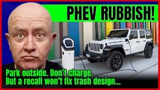 Worst PHEV design ever: Jeep Wrangler and Grand Cherokee 4xe | Auto Expert John CAdogan