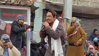 @StanzinShayan performing his new song at Zanskar Losar celebration 2025