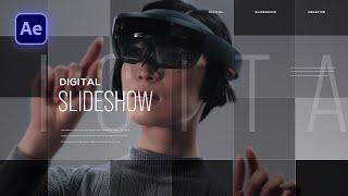 After Effects Tutorial: Digital Slideshow in After Effects | Free Project