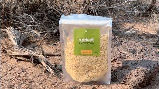 Nutrient Survival Triple Cheese Mac Camping Meal 2020 Review