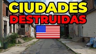 10 PEORES CIUDADES para VIVIR en ESTADOS UNIDOS 2025 (Van a Desaparecer)