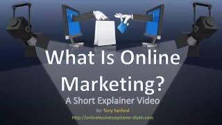 What is Online Marketing?