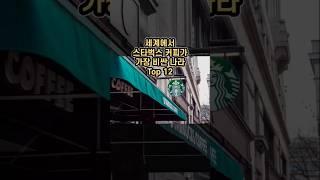 세계에서 스타벅스 커피가 가장 비싼 나라 Top 12