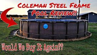 Coleman Power Steel Frame Above Ground Pool Review!