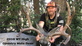 2018 Wyoming High Country Mule Deer - Two Day Hunt