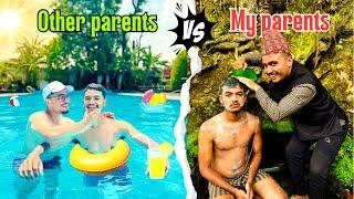 Other Vs My Parents In Summer |101 Vines|