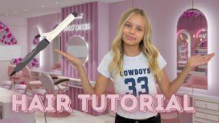 Curling My Hair Like a Pro! Tutorial with Perri Brielle 