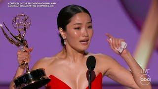 Anna Sawai becomes 1st woman of Asian descent to win Emmy for Lead Actress in Drama