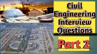 Civil Engineering Interview Questions| Top Interview Questions Asked In L&T| Kailash Civil Engineer