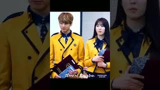 Jungkook and eunseo cute interaction on graduation #bts #jungkook #eunseo