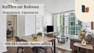 Furnished condo at Raffles on Robson | downtown Vancouver