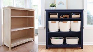 DIY Bookshelf | DIY Kids Bookshelf & Toy Storage