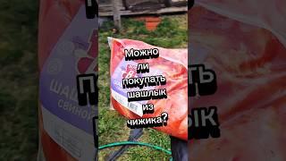 Можно ли покупать шашлык из чижика? #обзореды #шашлык #чижик #мангал #обзорпродуктов