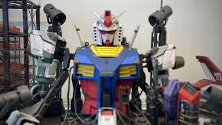 鋼彈實驗室GUNDAM-LAB ｜機器人組裝鋼彈模型?｜「可動高達」的開發歷程、設計、構造介紹