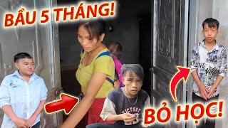 Căng! Cháu Chả mồ côi quyết bỏ học làm thuê, em Già chính thức làm bố lần 3.