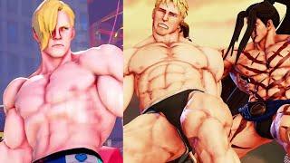 S- Fighter hot guys Ryona，shirtless Rashid, briefsCody VS  Necalli, knickers ED underwear Vega