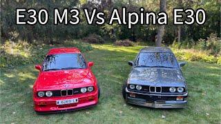 Driving Two Highly Coveted BMW E30s: The E30 M3 Vs. The Alpina B6 | Direct Comparison