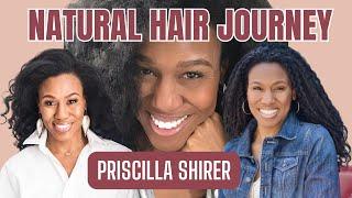 Priscilla Shirer Shares Her Natural Hair Journey | From Big Chop To Long Healthy Hair