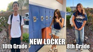 Back to School Supplies and Clothes Shopping + New Locker + First Day of School