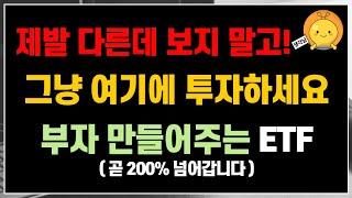 여기저기 계속 찾을 필요없이, 평생갑니다. 그냥 여기에 계속 투자하세요. 알아서 노후준비 해주는 ETF  | 꾸준함이 정답입니다.