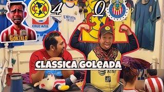 "Las Aguilacticas Golean alas Chivas" Reacciones America vs Chivas 8tos Vuelta ConcaChampions️