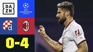 Milan sichert sich Finale gegen Salzburg: Zagreb - AC Mailand 0:4 | UEFA Champions League | DAZN