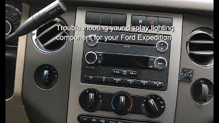Your Ford Expedition Radio display not working? Check out this video before having it serviced.