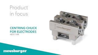 Meusburger product in focus – HER 1144 centring chuck