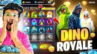 Free Fire New Legendary Dino Royale I Got All New Rare Dino Bundles In 100Diamonds -Garena FreeFire