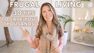 30 Extreme Frugal Living Tips (THIS can save you thousands)