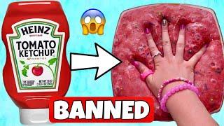 Making BANNED Slime Textures!  *Tiktok VIRAL Slime Hacks*