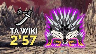 MHWI | Tempered Ruiner Nergigante TA Wiki Rules Long Sword Solo 2'57"65