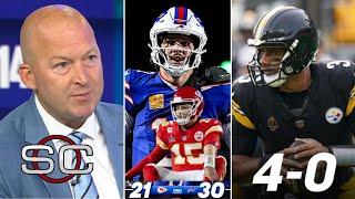 ESPN SC | Bills & Josh Allen devised blueprint to beat Chiefs, Russ, Steelers command the AFC North