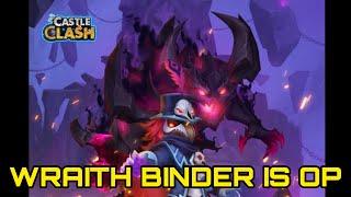 WRAITH BINDER IS SO OP | Easy Wailing Rift IV | Lava Isle | Castle Clash