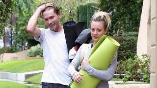 Kaley Cuoco And Perfect Boyfriend Karl Cook Get Soaked After Yoga