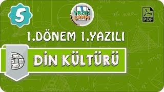 5.Sınıf Din Kültürü | 1. Dönem 1. Yazılıya Hazırlık