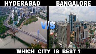 Hyderabad vs Bangalore City || Who Is Best || India || Debdut YouTube