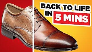 Bring Your Dress Shoes Back To Life - No More Creases & Scuff Marks