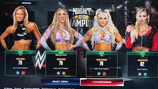 WWE 2K24 QUEENS CROWN CHAMPIONS 2